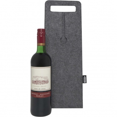 Logotrade advertising product picture of: Felta 75 cl GRS recycled felt wine bag
